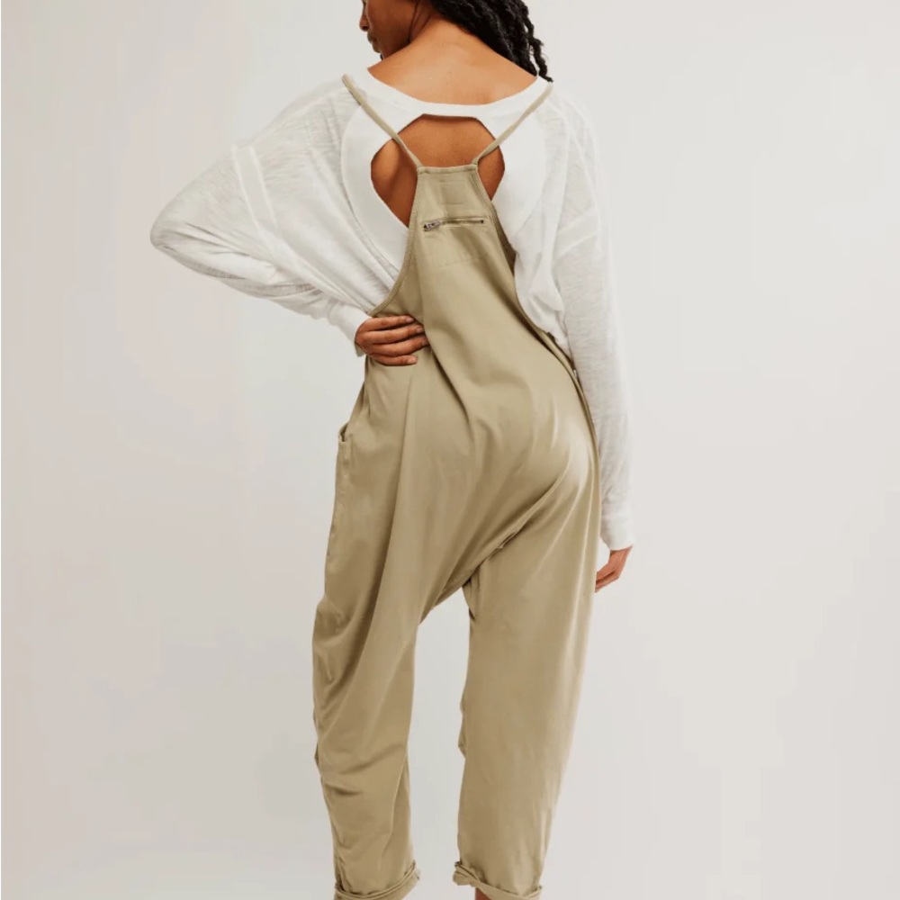 FP Movement by Free People Hot Shot Onesie in Sage Size Small